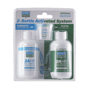 SmartMouth Original 2-Bottle Activated Mouthwash System