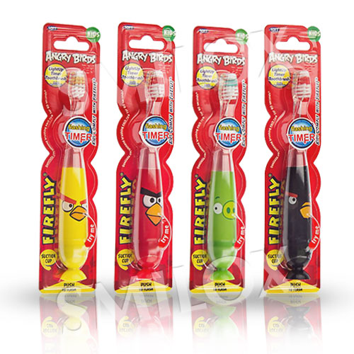 Dr. Fresh Firefly Angry Birds Light Up Timer Toothbrush