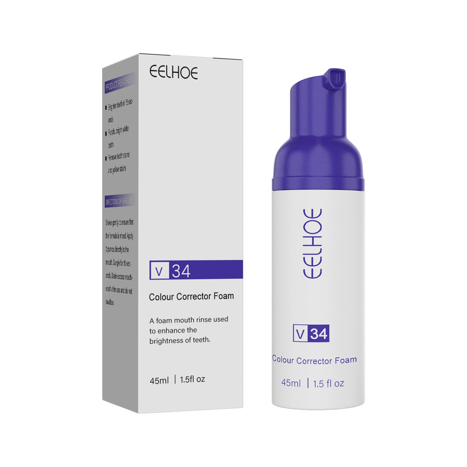 Foaming Whitening Toothpaste Toothpaste To Clean Tartar Stains, Freshen Breath And Whiten Teeth