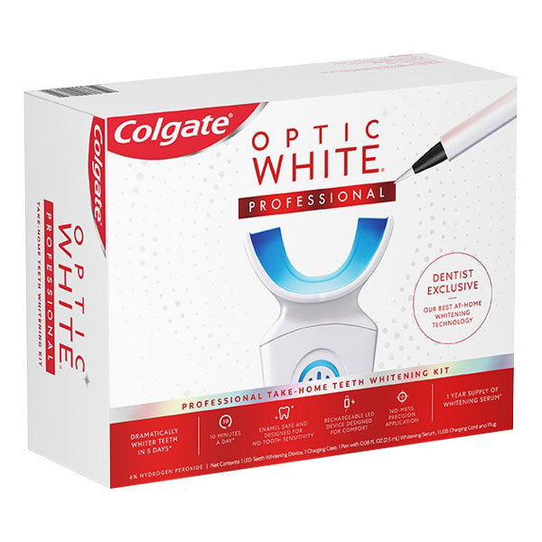Colgate Optic White Professional Teeth Whitening Device Take Home Kit