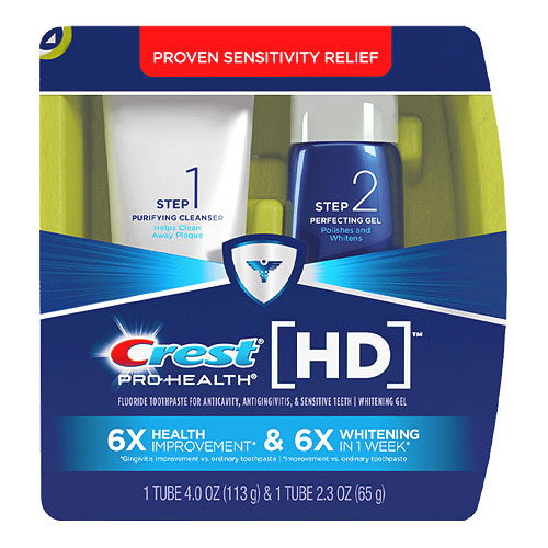 Crest Pro-Health HD Two-Step Daily Toothpaste System