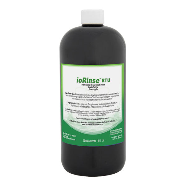 IoTech ioRinse RTU Ready-To-Use Mouth Rinse - Green Apple