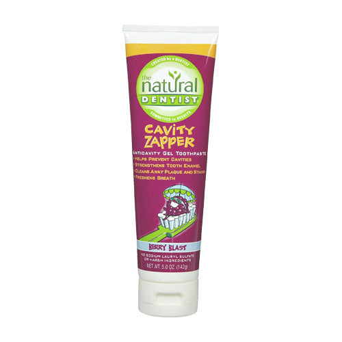 The Natural Dentist Cavity Zapper Anticavity Gel Toothpaste