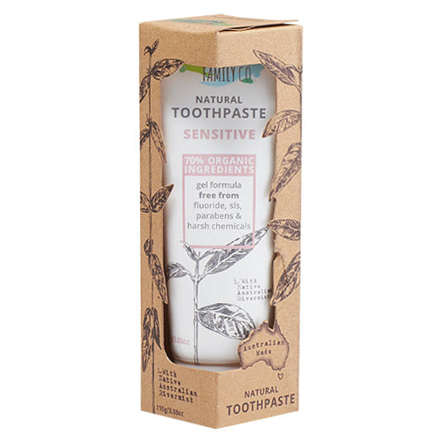 The Natural Family Co Sensitive Natural Toothpaste