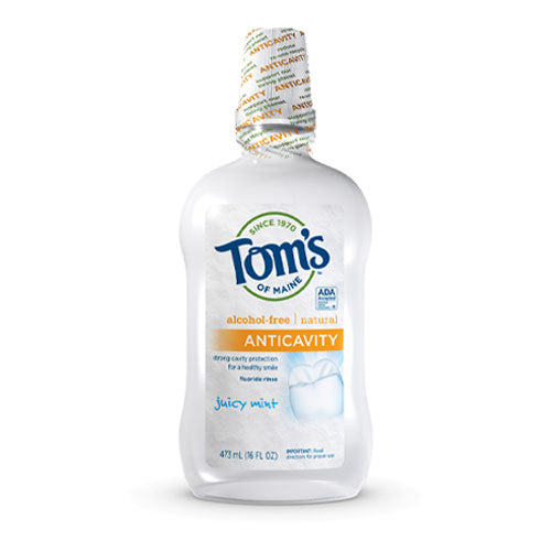 Tom's of Maine Natural Anticavity Fluoride Mouthwash - Juicy Mint